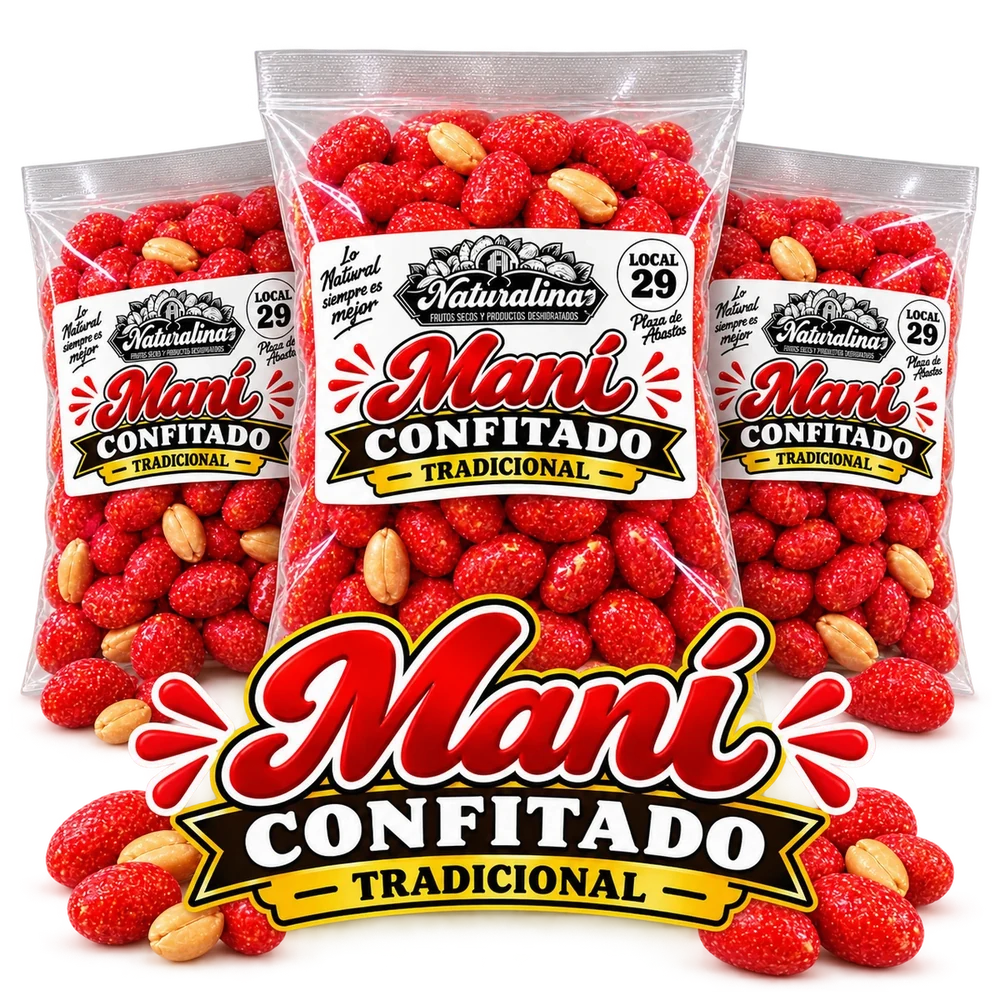 Mani confitado tradicional