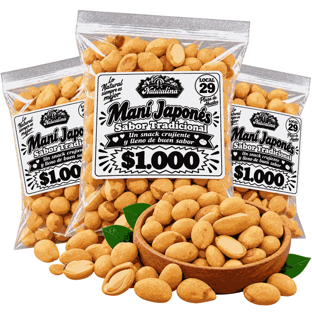 MANI JAPONES TRADICIONAL 85 gr aprox