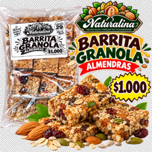 Barrita granola almendras