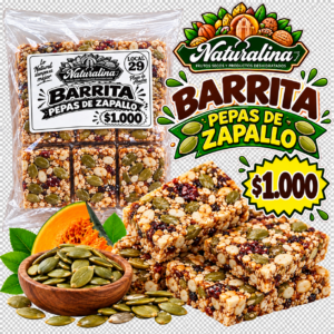 Barrita Pepas de zapallo